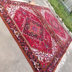 دو جفت فرش ۶ متری دستباف نقشه تاجری هریس