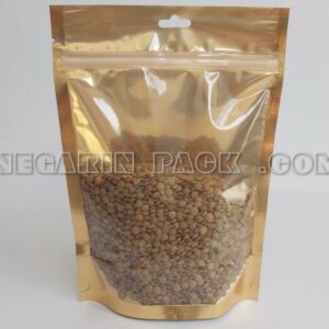 پاکت وکیوم متالایز یک طرف شفاف