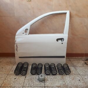 درب تیبا درب ساینا فنر پراید موتور فن پژو موتور فن سمند