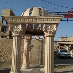 سنگ تک ریتون تولید سرستون نما رومی